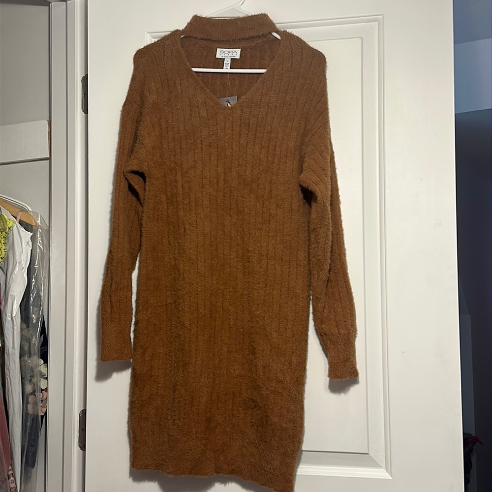 Sofia Vergara Sweater Dress